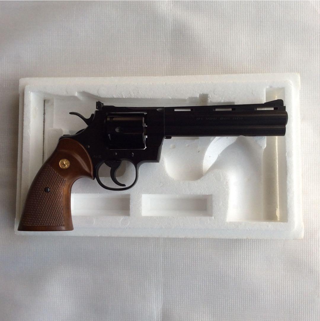 <値下げ> コルト パイソン357マグナム6インチ(美品)