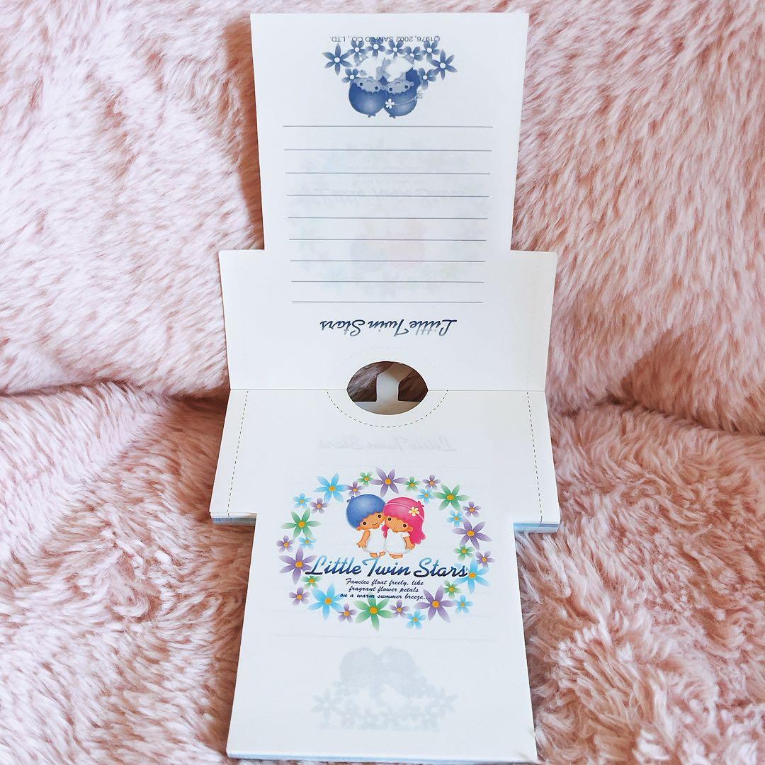 希少激レア　キキララ　日焼け　Tシャツ型メモ　2002 サンリオ　平成レトロ