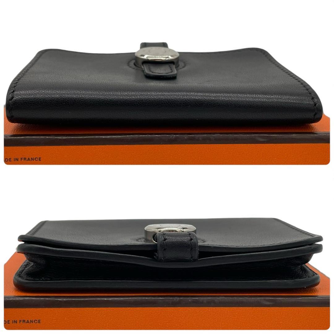 【超極美品】エルメス 名刺入れ カードケース ドゴン ボックスカーフ □N刻印