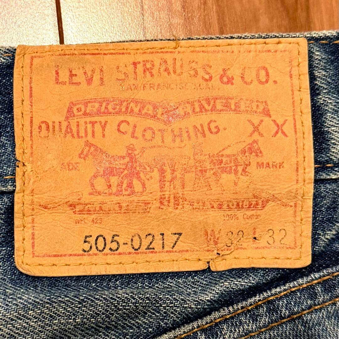【フルリペア！】LEVI‘S 505 LVC1967 W32【鬼ヒゲ！ハチノス】