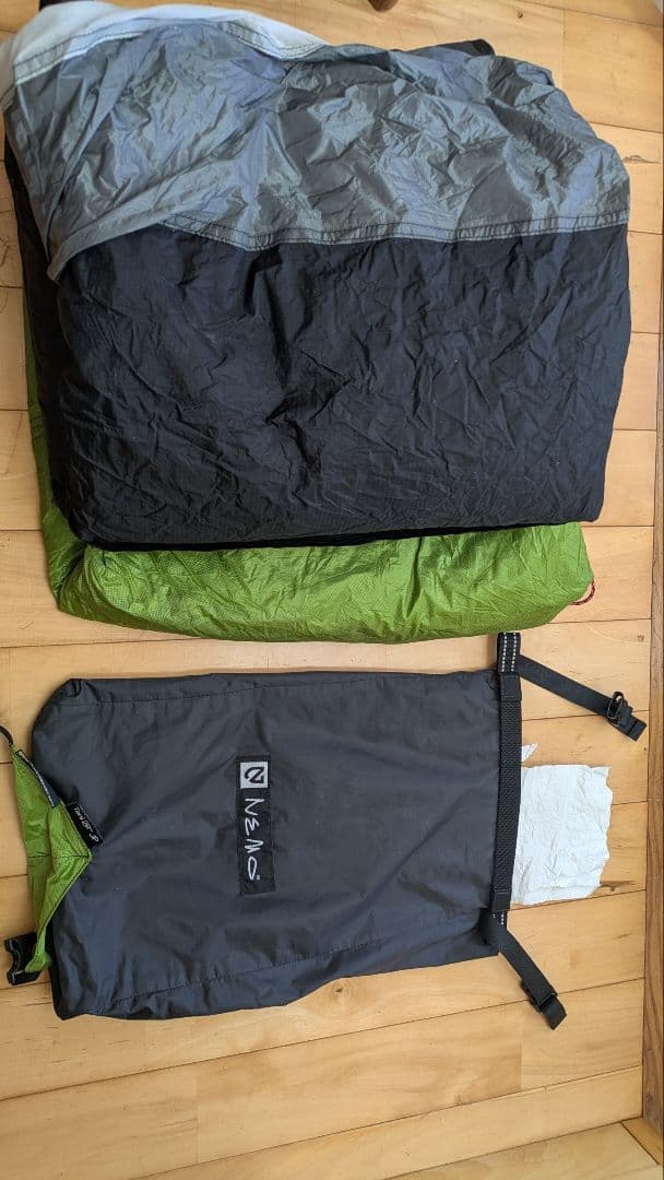 NEMO 山岳テント タニ 2P 軽量　フットプリント付