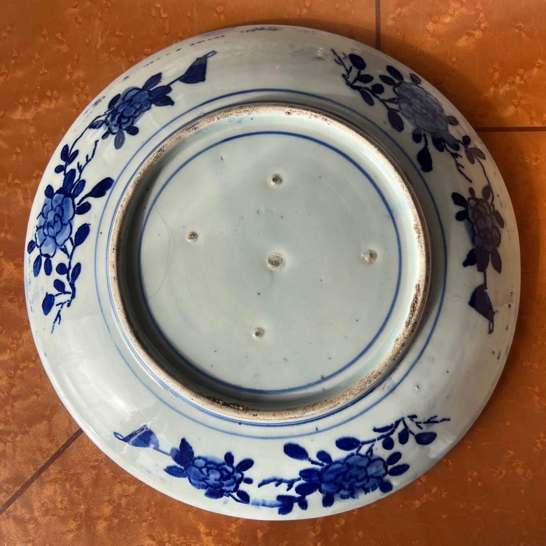 古砥部焼　絵皿