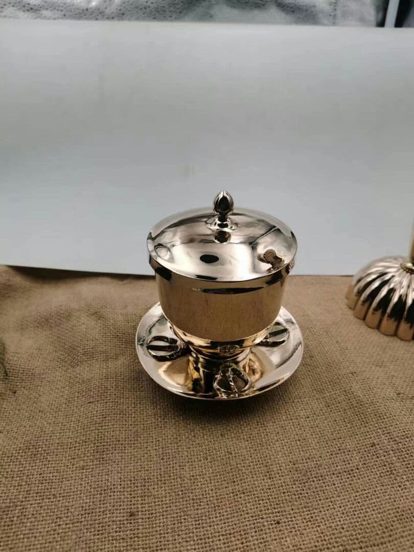 【修縁堂】密教法器 三鈷杵 供杯 聖杯 奉納 供養品 不思議な力 仏壇仏具