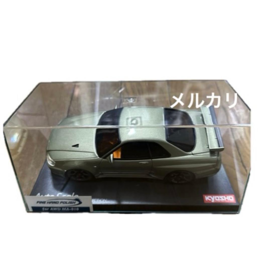 京商ミニッツ　日産スカイラインGT-R VスペックIIニュル　ミレニアムジェイド