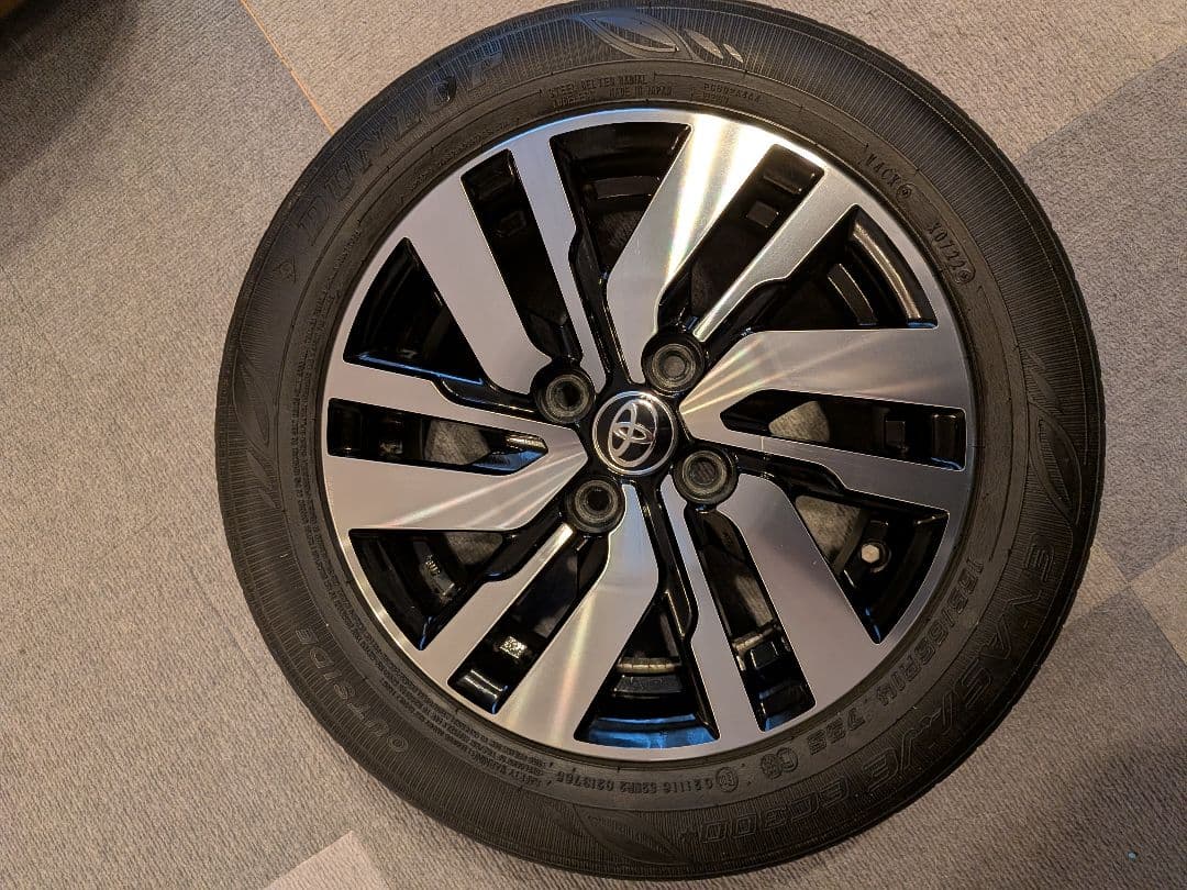 ★トヨタ純正★ルーミー/2022年製★ダンロップ エナセーブ 165/65R14