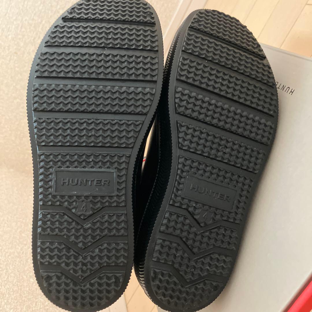 ［国内正規品］ハンター　レインブーツ　ショートタイプ　ブラック