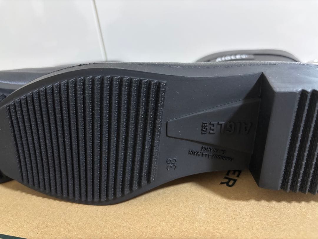 【新品】ミリカ ボッティロン ラバーブーツ　38　エーグル　AIGLE