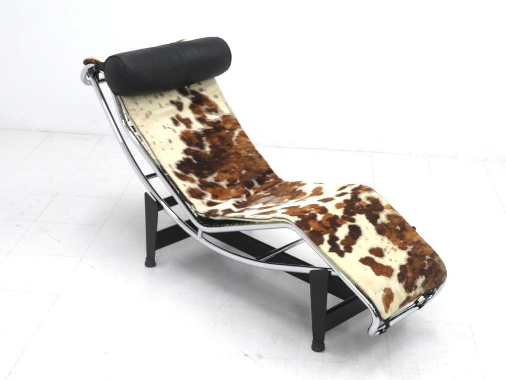 IDC大塚家具　コルビジェ　LC4　ハラコ　リクライニングソファ　シェーズロング