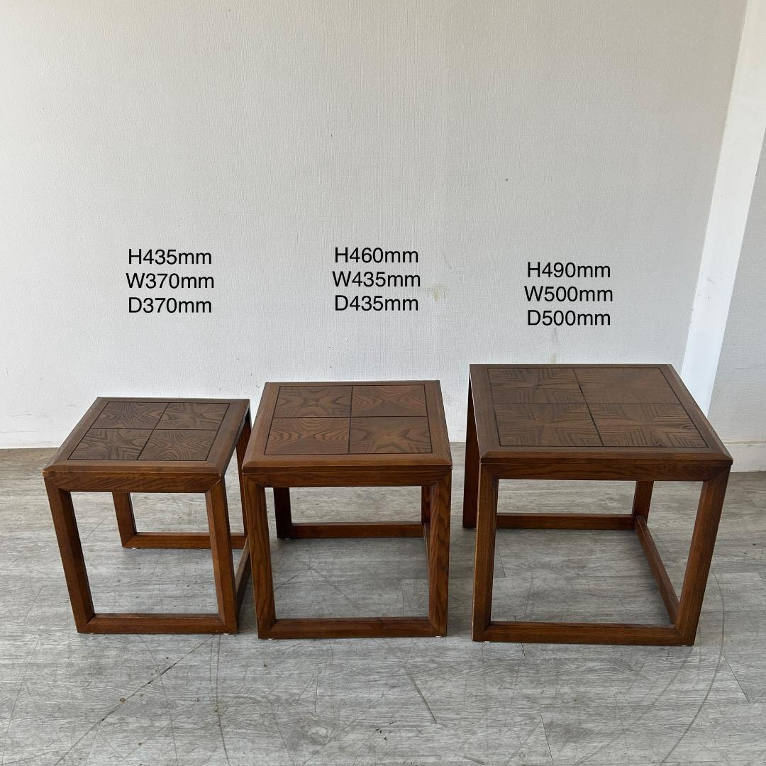 イギリス アンティーク家具 Ｇプラン ネストテーブル 1960年頃 953A