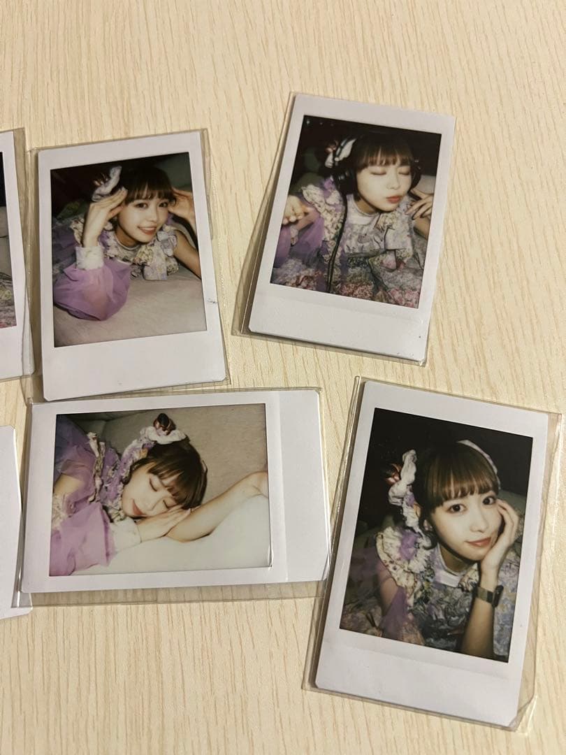 FRUITS ZIPPER 仲川瑠夏ソロチェキ８枚セット