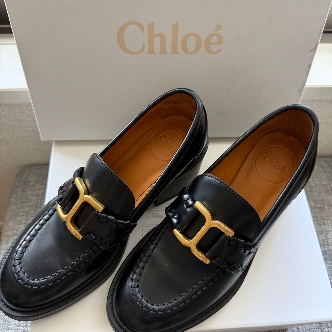 【れおちゃん♡専用】Chloé クロエ Marcieマルシー ヒールローファ36