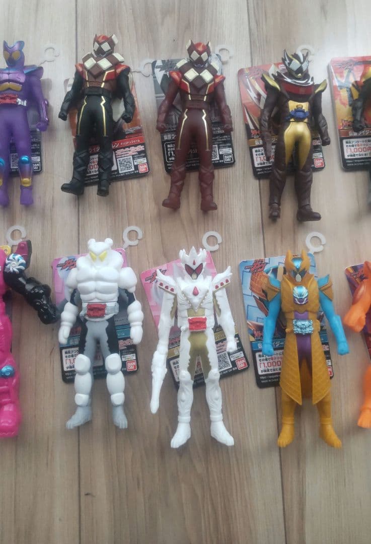 仮面ライダー ガヴ ソフビフィギュア 13体セット