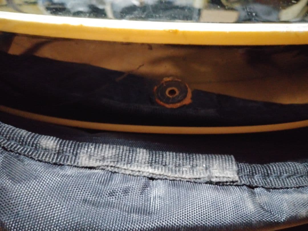 難あり　Burny バーニー　レスポールカスタムタイプ　イナズマインレイ