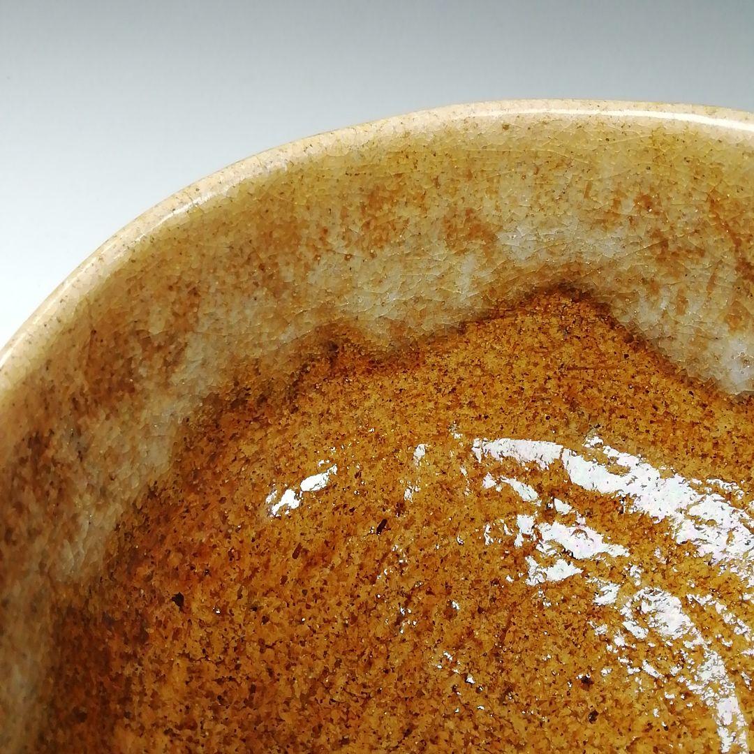 Ｔ２１４　茶碗　『大樋焼』『大樋長楽造』　共箱　抹茶碗　茶道具