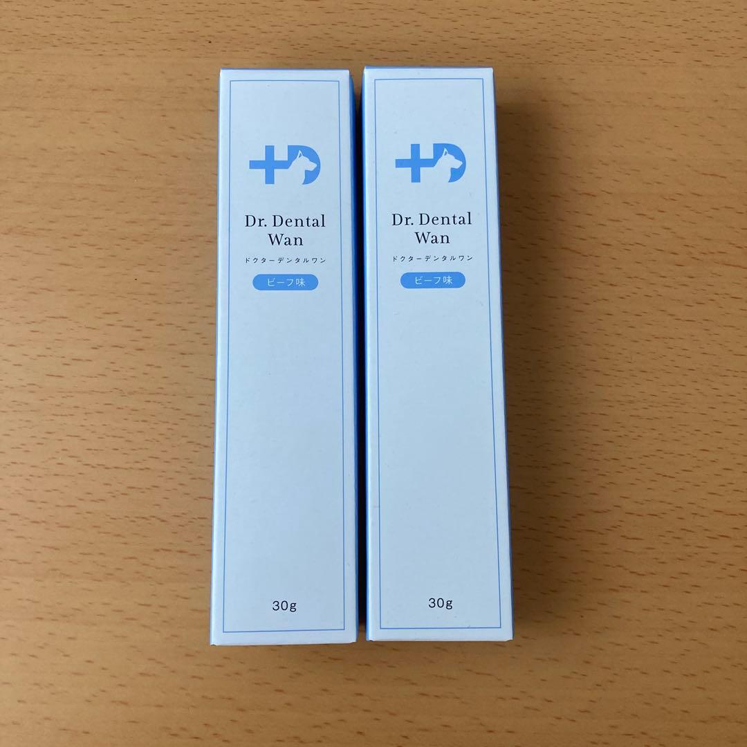 Dr. Dental Wan デンタルケア用品 30gビーフ味 2個セット