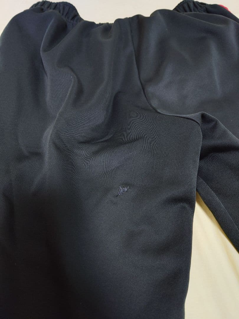 ミズノプロ　上下セット　L.サイズ テックシールド　裏起毛　赤×黒