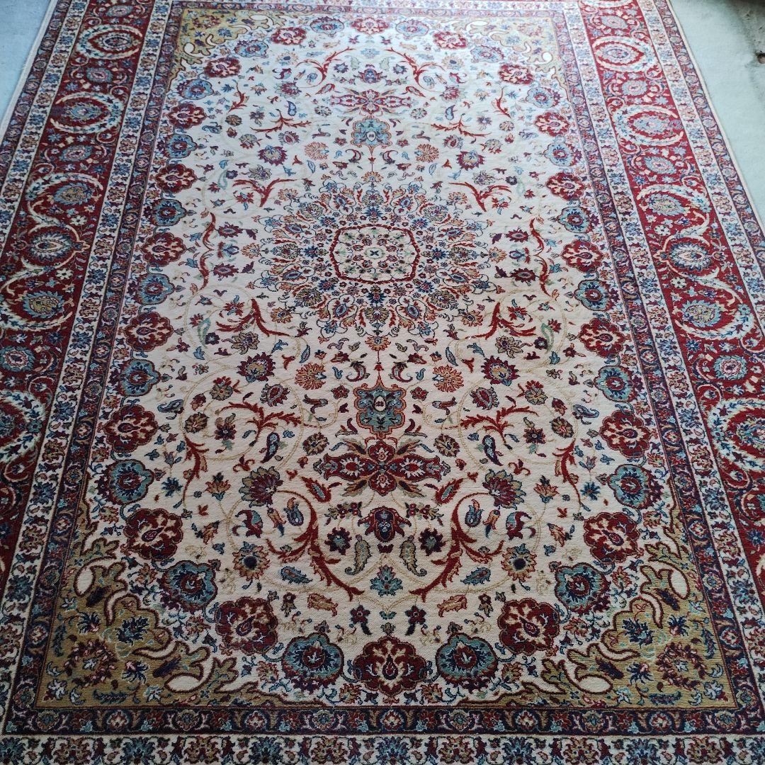 ヴィンテージラグ ウールラグ タブリーズ　約295×200cm