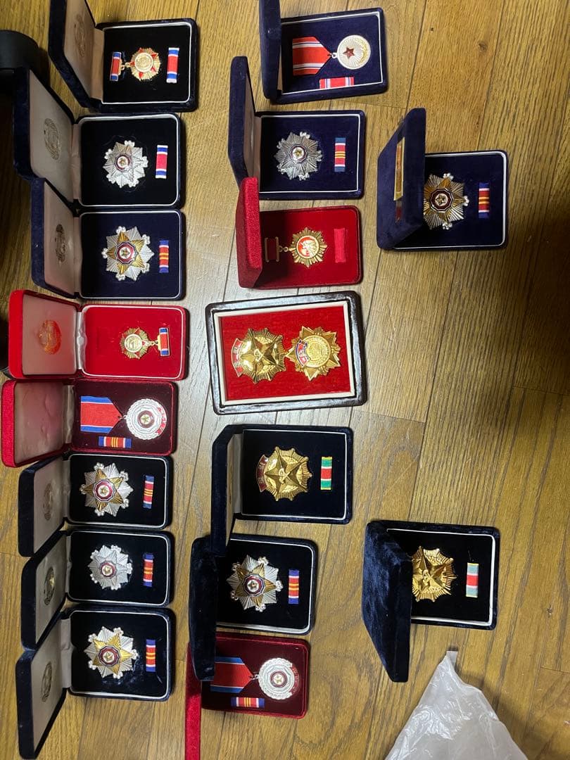 ド*ス様 北朝鮮　勲章メダル