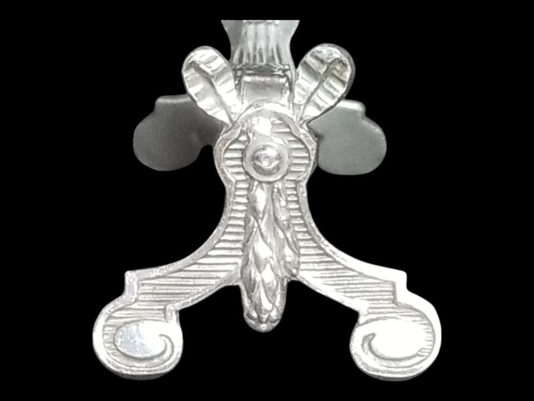 ⭐廃番品⭐クリストフル リュバン ナイフレスト 2本 リボン 箸置き シルバー