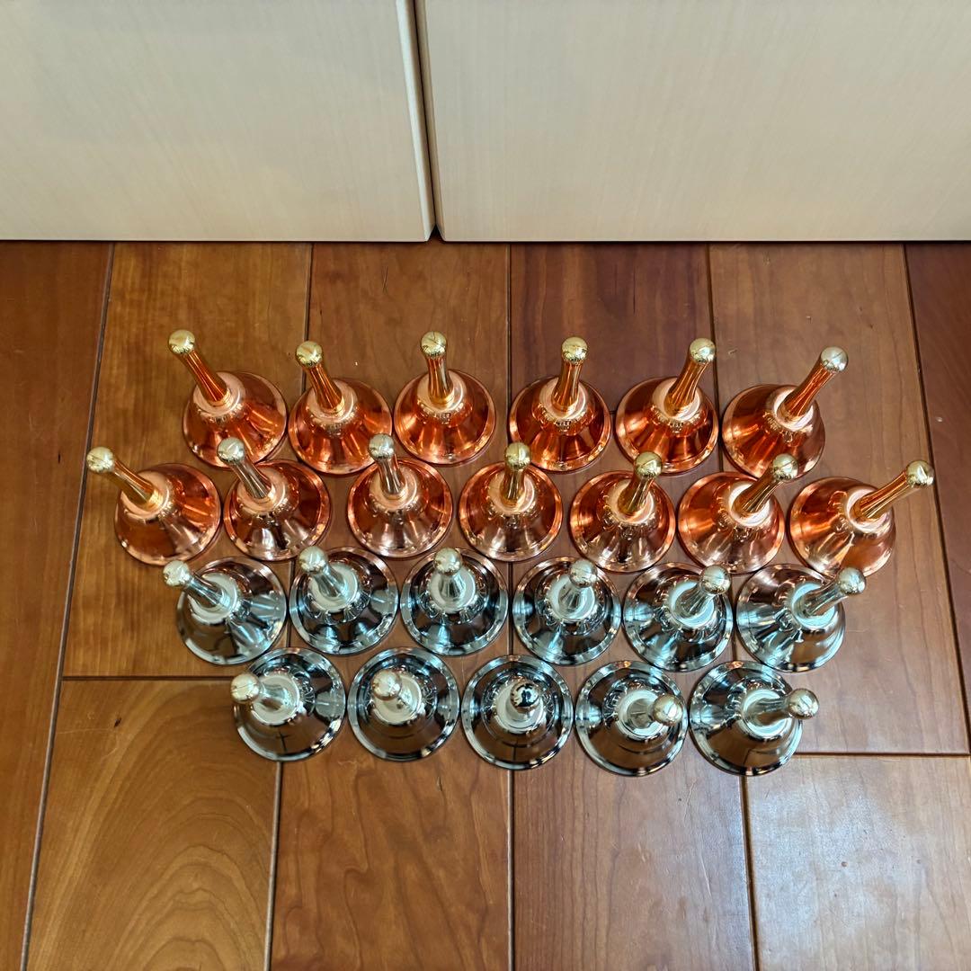 ミュージックベル　ハンドベル24本