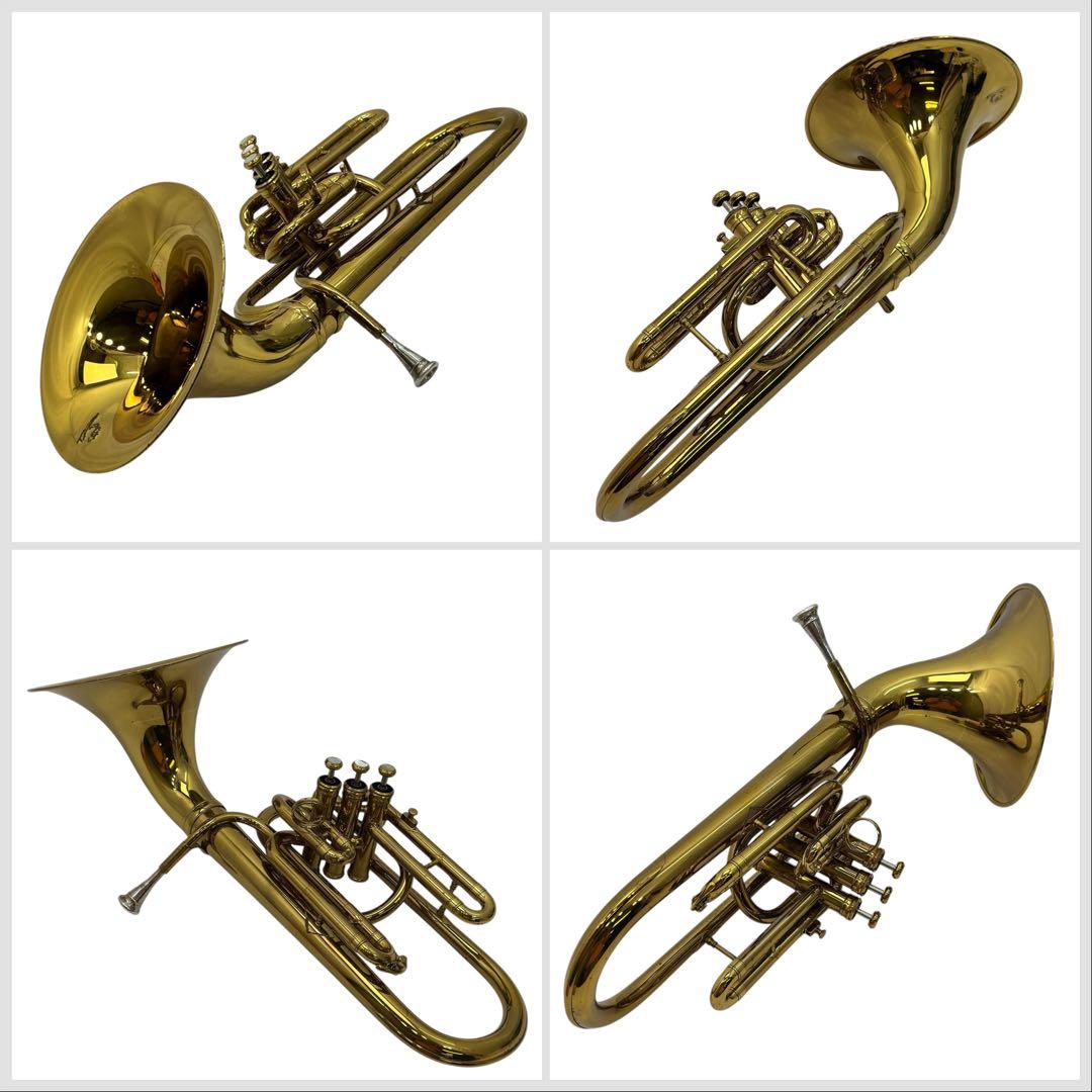 超希少ヴィンテージ KING フロントベル アルトホルン 動作品 1920年代