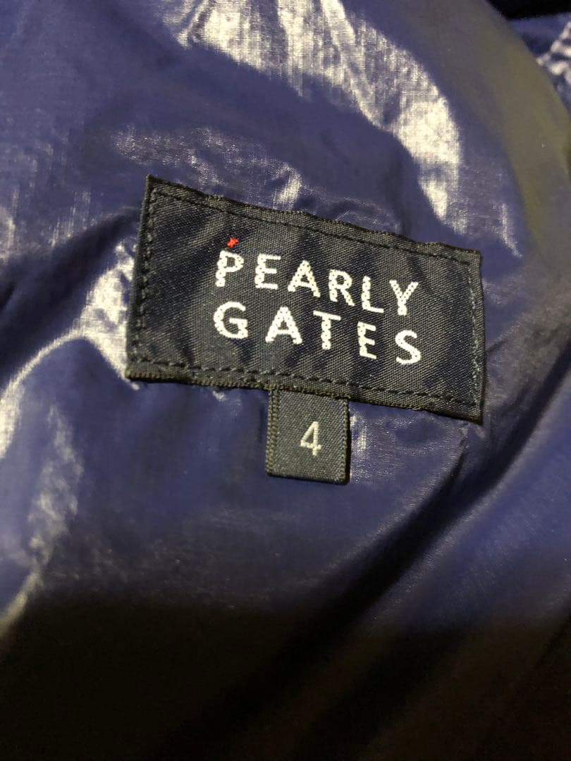 ★ パーリーゲイツ ツインスニード 保温/防寒 メンズ ブルゾン 黄 紺