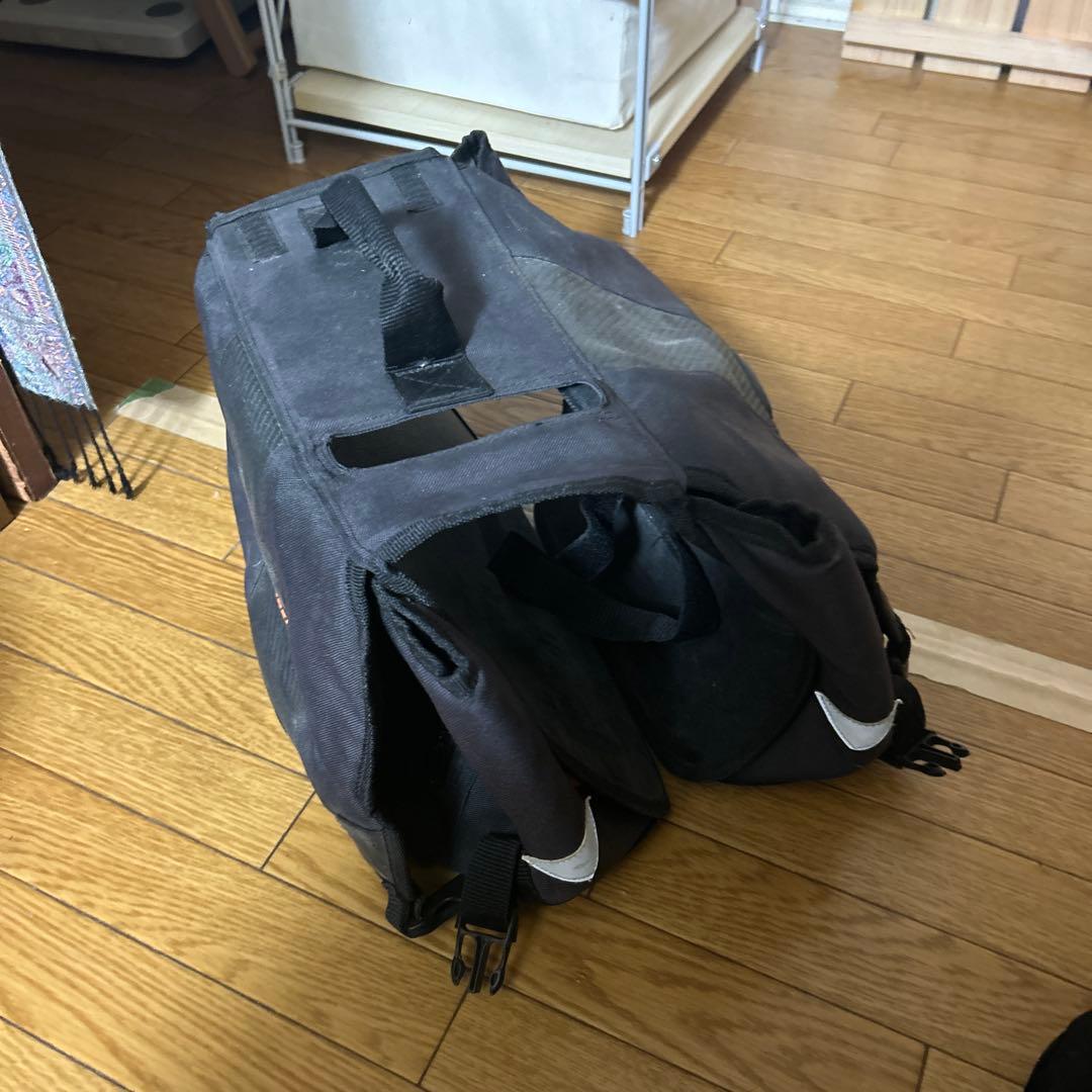 IBERA 自転車用バッグ 黒 大容量