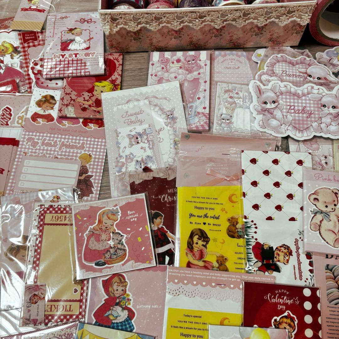 紙物 まとめ売り デザインペーパー バラメモ 大量