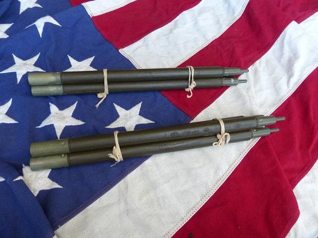 1968” 米軍実物 ナム戦 デッド!　テントポール　8本セット 軍幕 283