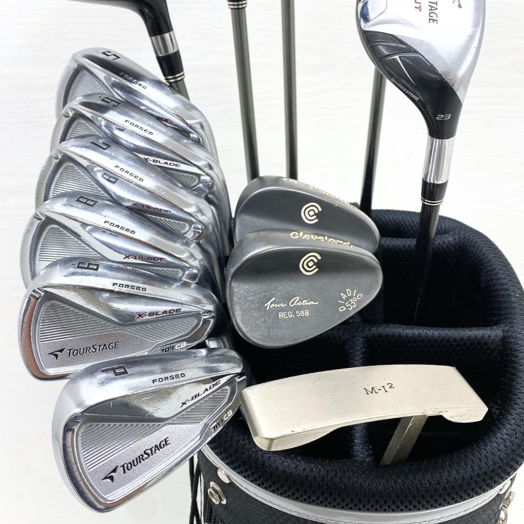 【豪華‼】 BRIDGESTONE ブリヂストン メンズ ゴルフ クラブ セット