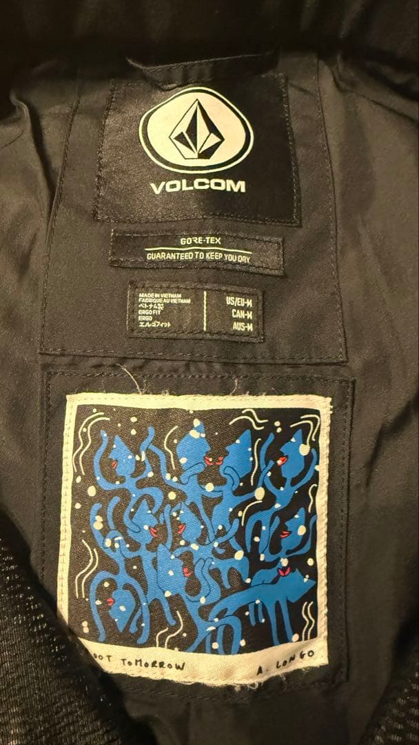 【美品】VOLCOM ボルコム LONGO GORE-TEX PANT M