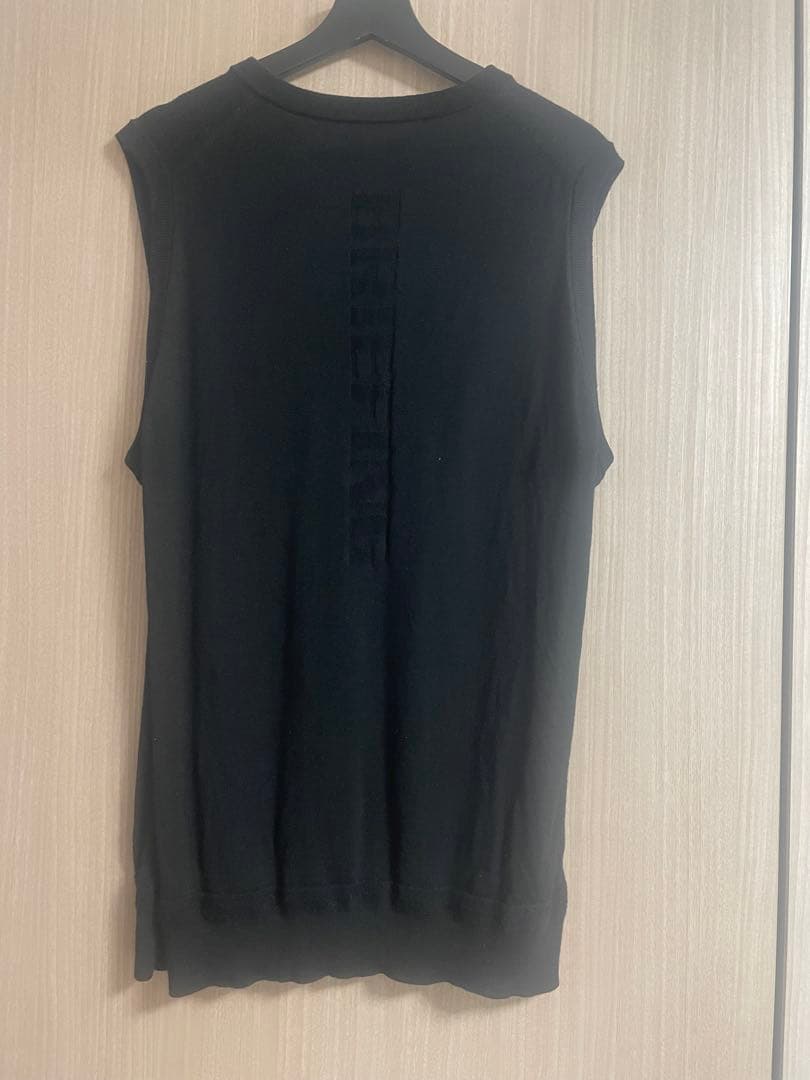 定価¥26,400／着用5回　メリノウール100％ Vネックベスト XL