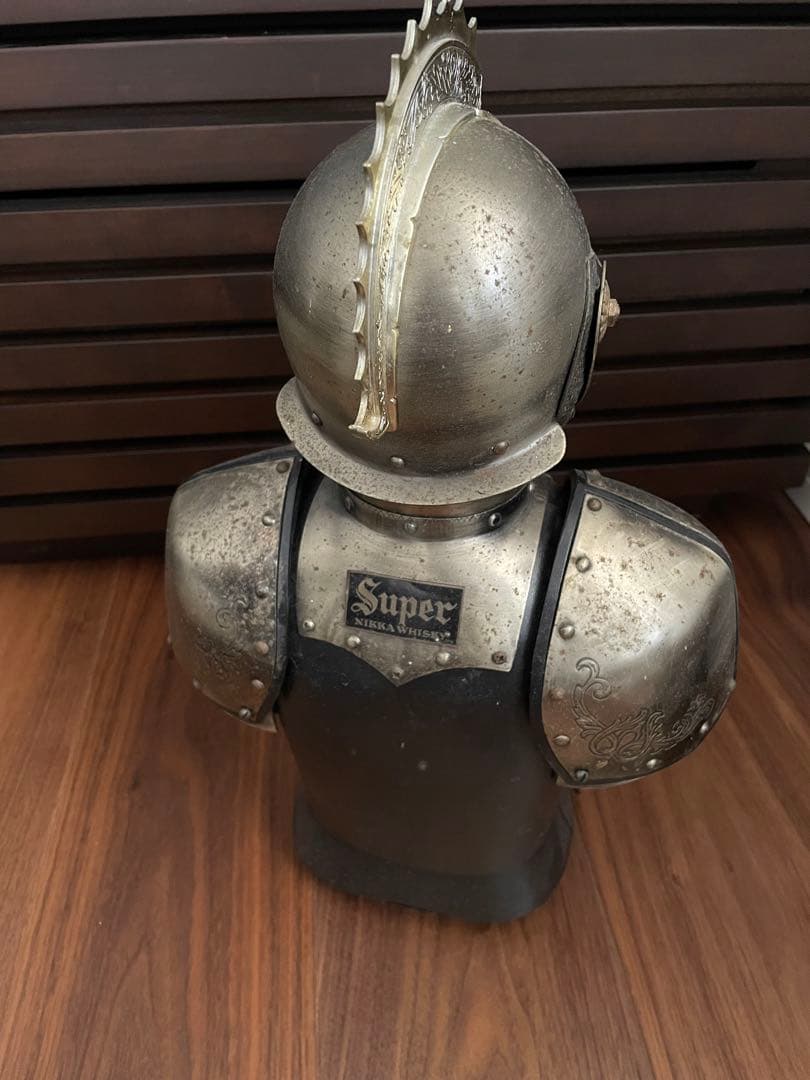 ニッカウィスキー　西洋騎士　デキャンタ　鎧　ボトル　グラスケース　新品未使用