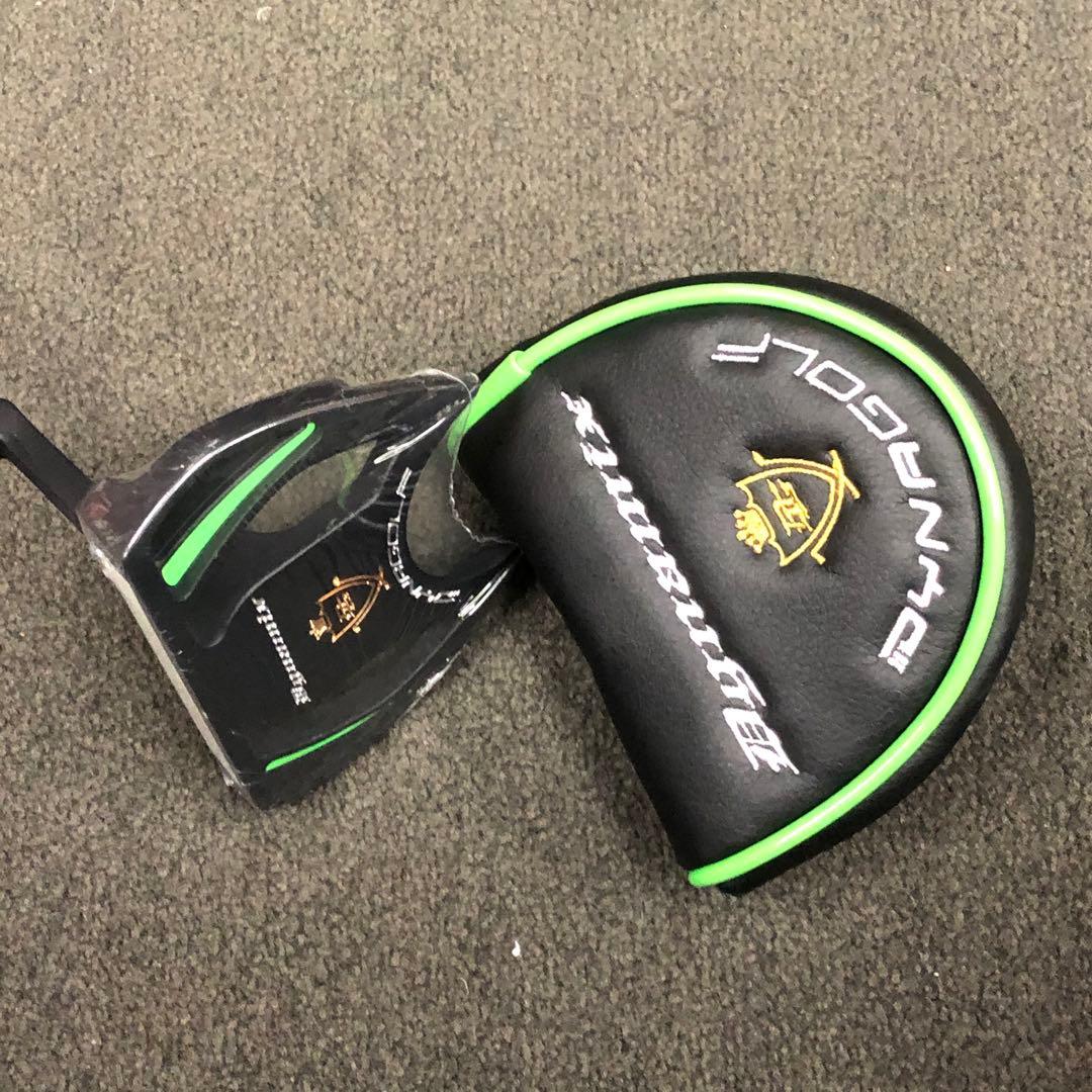 ☆新品で激安！極太グリップと大型ヘッドの安定感抜群のカッコいいダイナミクスパター