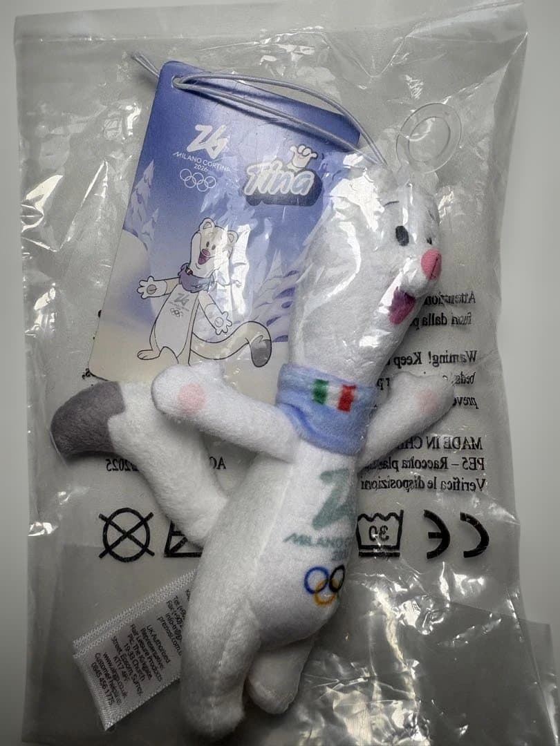 Tina ミラノ・コルティナ2026オリンピックぬいぐるみ 12cm 新品未開封