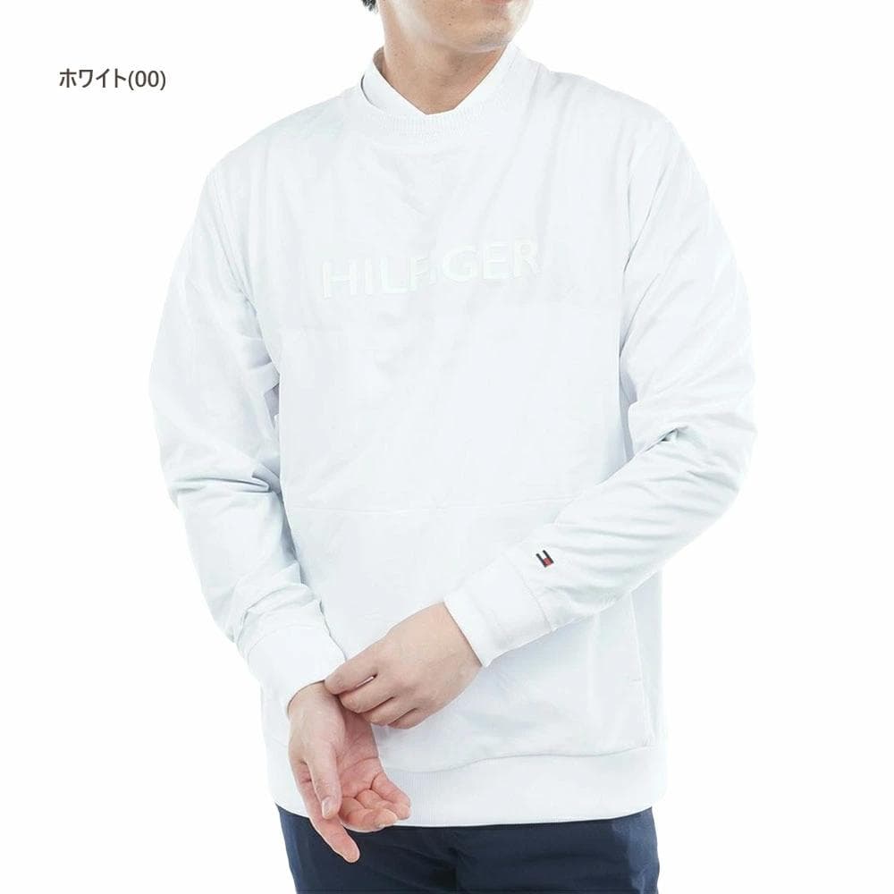 トミーヒルフィガー 防風クルーネックスウェット【L寸】ホワイト thma554
