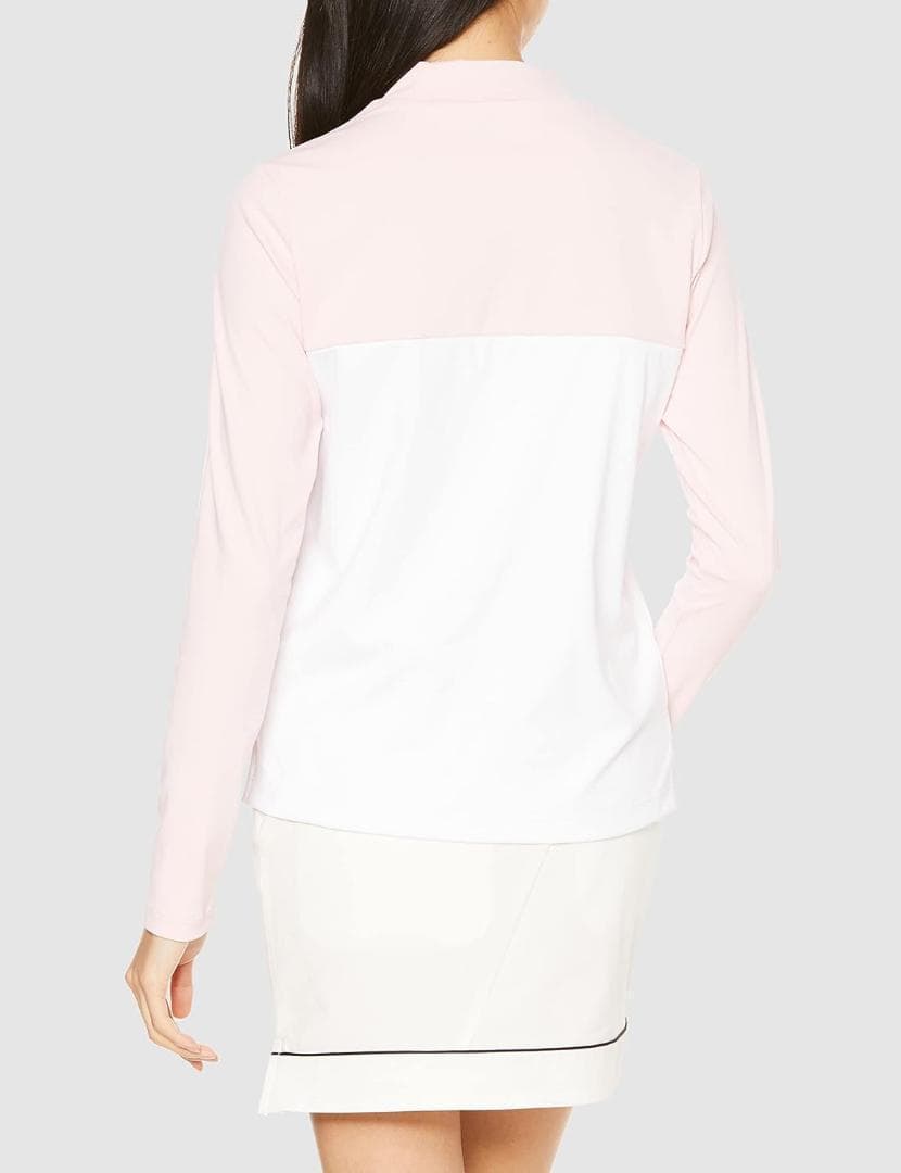 [マンシングウェア] 長袖シャツ 防透 吸汗速乾 UPF50+ モックネックLL