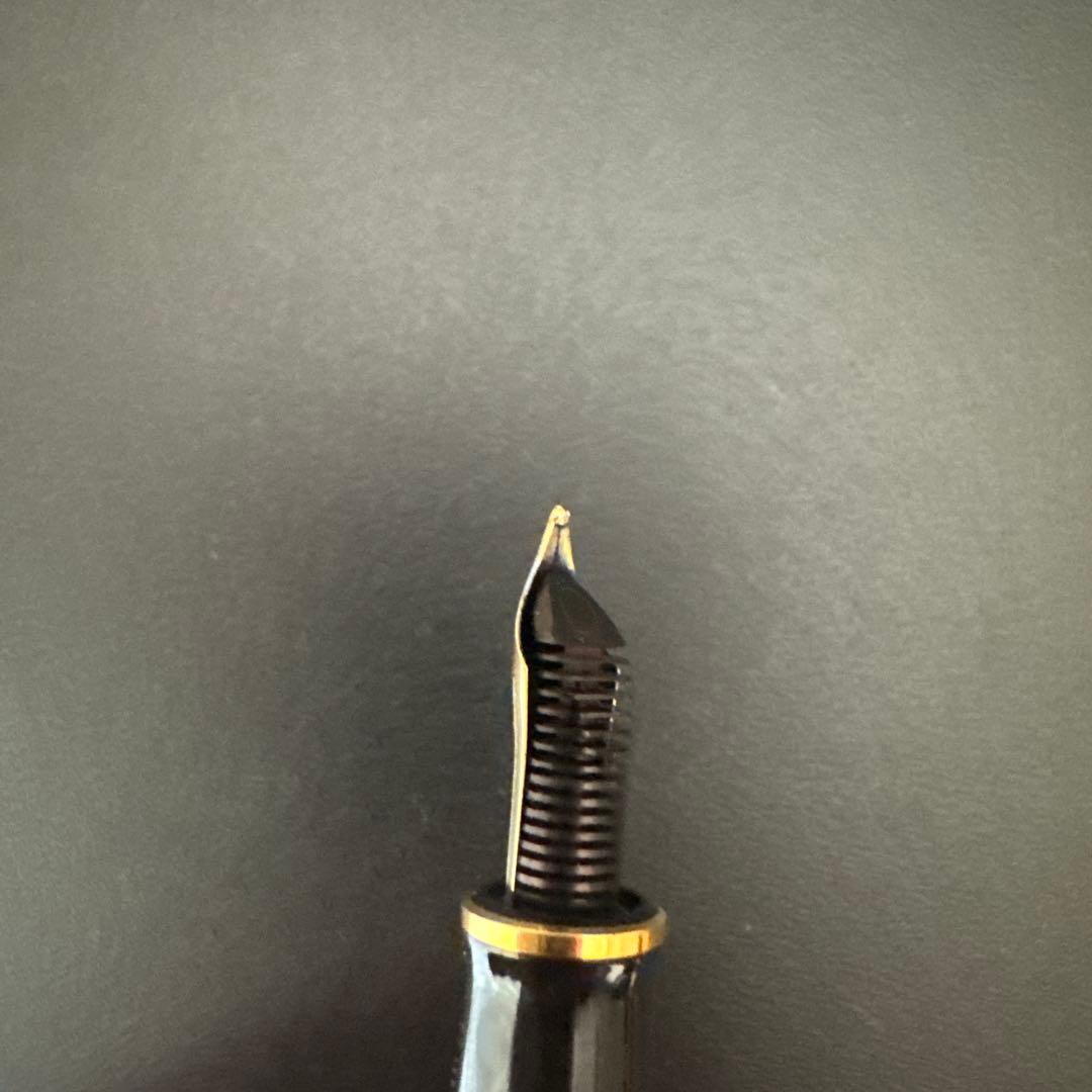 ペリカン　万年筆　青軸