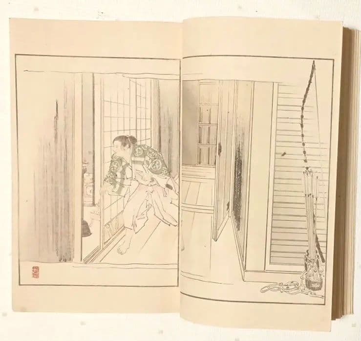 版画本日本歴史画報第ニ號（多色刷り木版画本)編輯者松本楓湖大倉書店明治25年出版