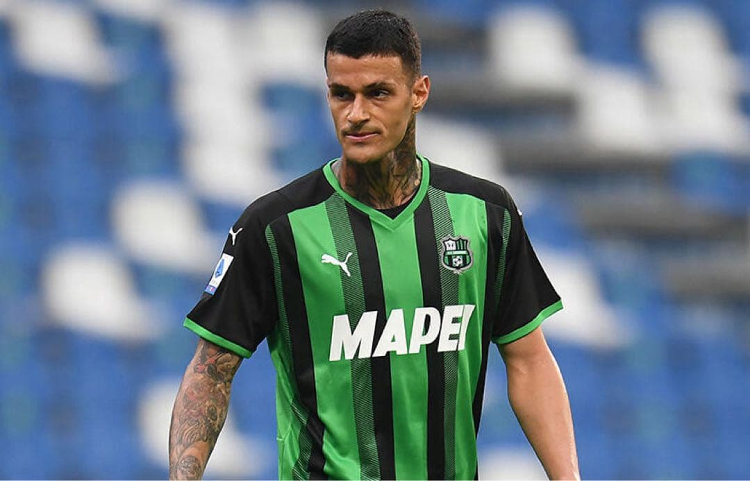 ジャンルカスカマッカ　サッスオーロ　ユニフォーム　Scamacca プーマ