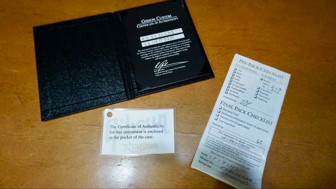 Gibson ES 137 Classic Silver 2007年製 USA