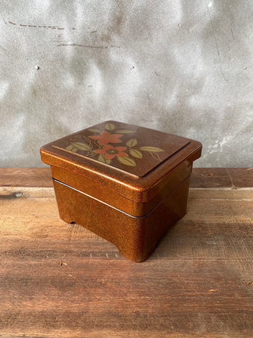 うなぎ高砂　二段　重箱　2セット　漆塗