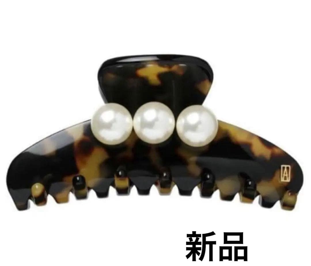 新品アレクサンドルドゥパリ ヘアクリップ タイムレス　Mべっ甲