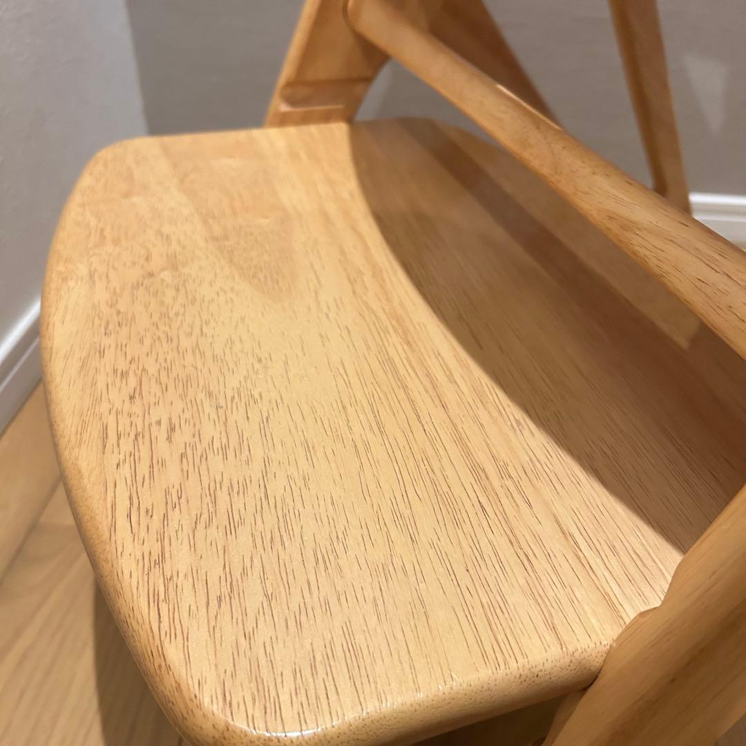 【美品✨】【定価22,000円】 大和屋 アッフルチェア ピュアナチュラル