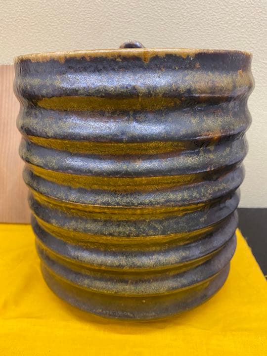 佐久間勝山　松阪窯　水指