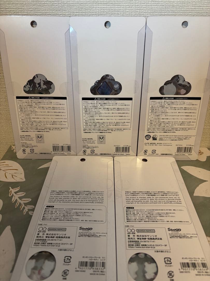 【即日発送】プチドロップステッカー•ボンボンドロップシール シール5点セット