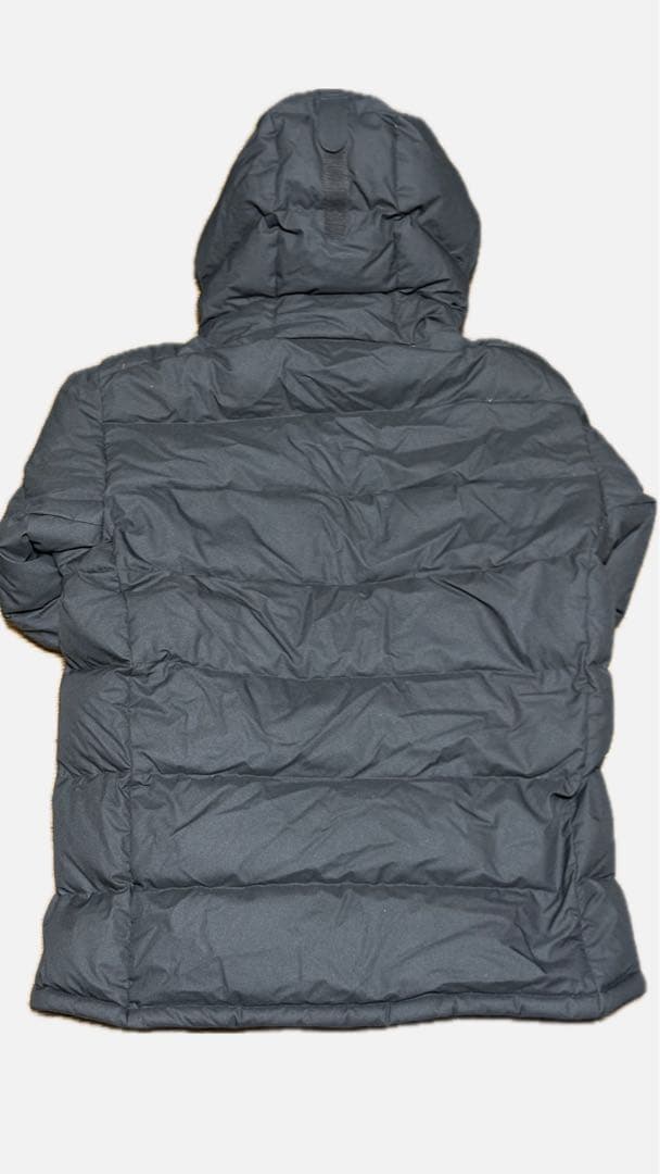 mont-bell ダウンジャケット グレー フード付き