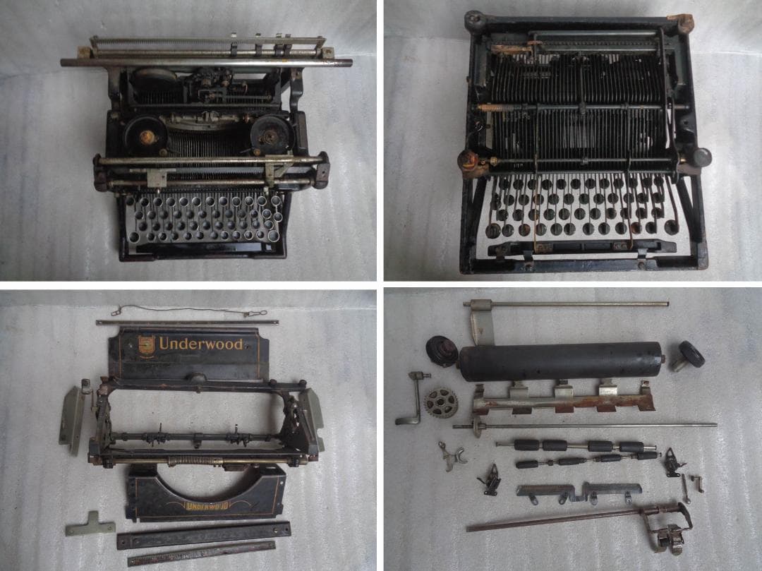 実働品　UNDERWOOD No.5 シカゴタイプライター　1930年製