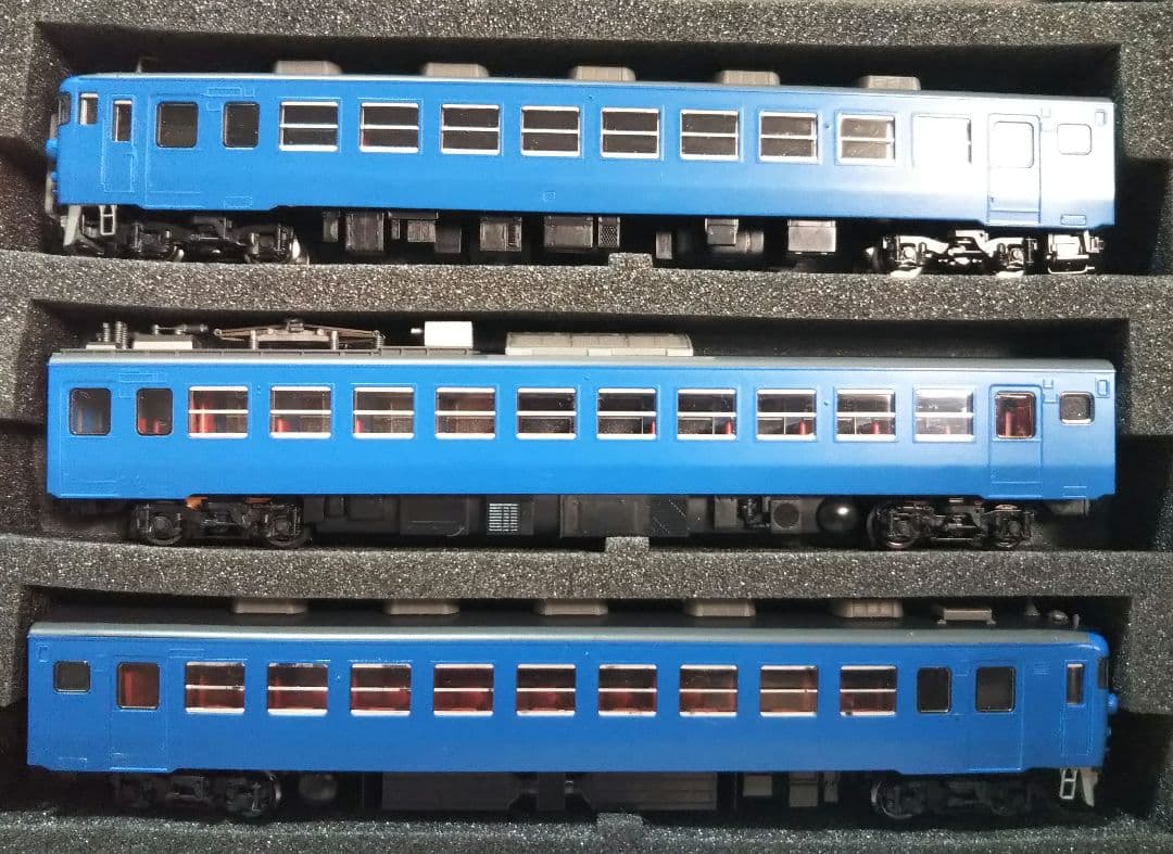 Nゲージ TOMIX 475系 北陸本線 青色 3両セット