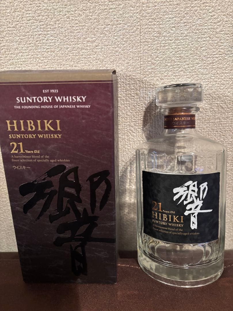 響21年　空ら瓶　サントリー　箱つき